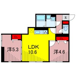 グラナーデ六町Ⅱの物件間取画像